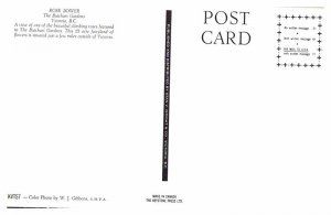 Postcard GARDEN SCENE Victoria British Columbia BC AU7195