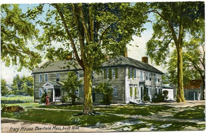 The Frary House (Built in 1698) - Deerfield MA Massachusetts DB