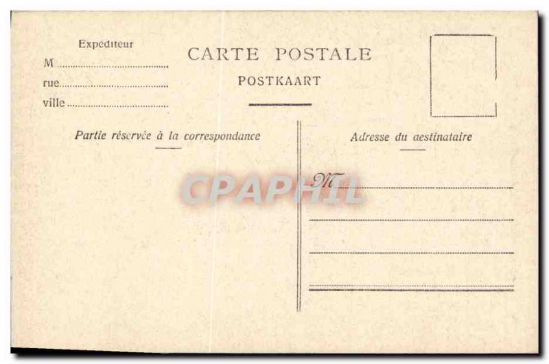 Old Postcard Brussels Eglise Ste Gudule