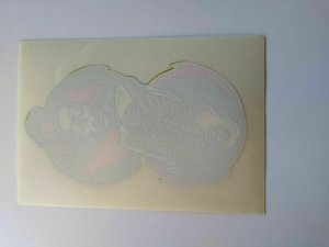 Grateful Dead Car Window Decal Skeleton Rocking Out Guitar Vintage Original 1990 