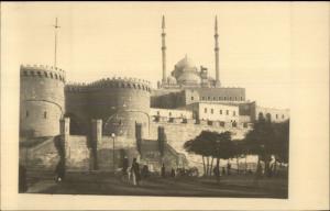 Cairo Egypt Citadel? c1920 Real Photo Postcard