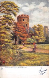 Warwick Castle Grounds Warwickshire England UK Tuck Oilette postcard