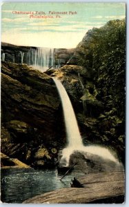 Postcard - Chamounix Falls, Fairmount Park - Philadelphia, Pennsylvania