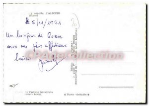 Modern Postcard From Ajaccio Remember entertainer heraldist