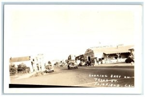 c1940's Texas Street Diamond Match Co. Lumber Fairfield CA RPPC Photo Postcard