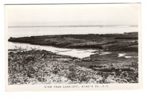 Real Photo, View From Look-Off, Kings Co, Nova Scotia,