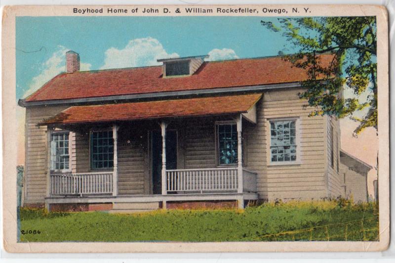 Boyhood Home Rockefeller's, Owego NY