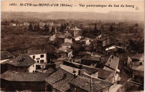 CPA St-CYR-au-MONT-d'OR - Vue panoramique du BAS du BOURG (573312)