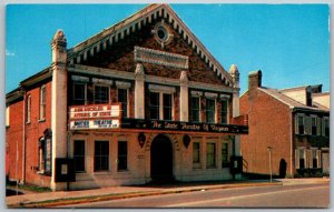 Abingdon Virginia 1950s Postcard Barter Theatre
