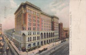 Philadelphia & Reading Railroad Satation Philadelphia Pennsylvania 1912 Rotog...