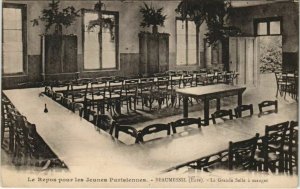 CPA BEAUMESNIL-Le Repos pour les Jeunes Parisiennes-La Grande Salle (29315)