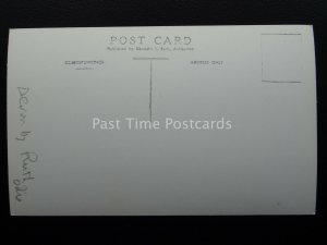 Devon THURLESTONE COASTAL GOLF COURSE 6th Green Old RP Postcard by Ken E. Ruth