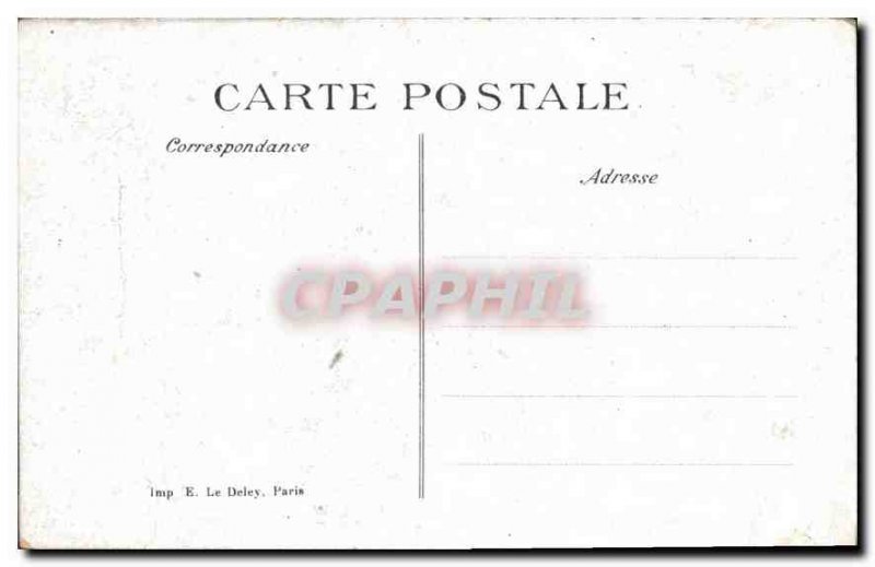 Postcard Old Paris Pantheon