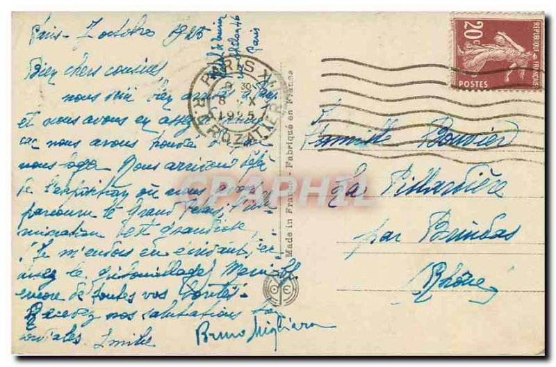 Old Postcard Exposition des Arts Decoratifs Pavilion Mulhouse