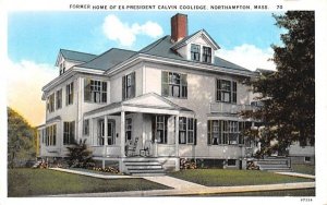 Former Home of Ex-President Calvin Cooldige in Northampton, Massachusetts