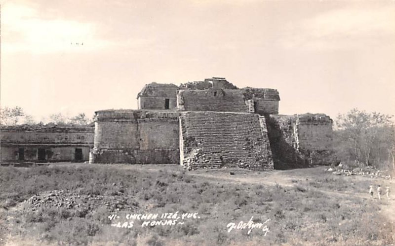 Chichen Itza Mexico Tarjeta Postal Real Photo, Unused 