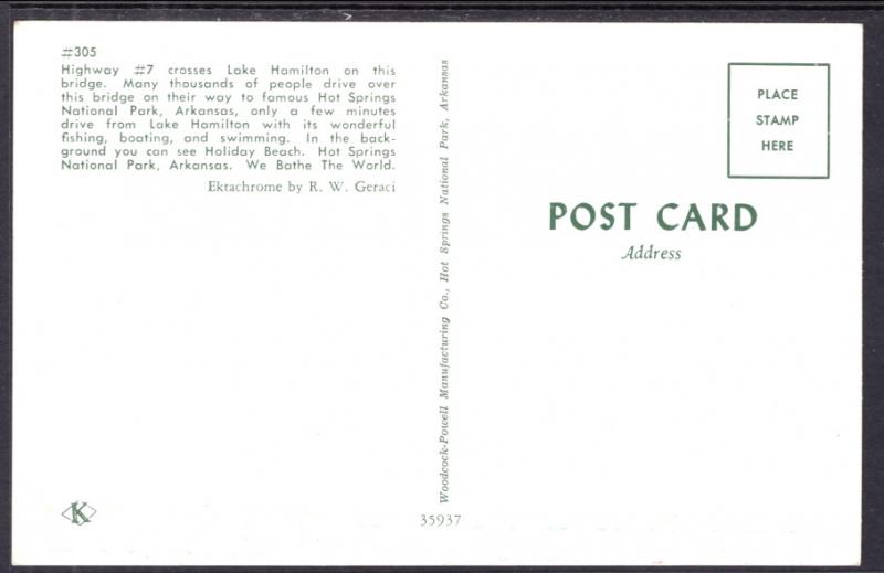 Highway 7,Lake Hamilton,AR