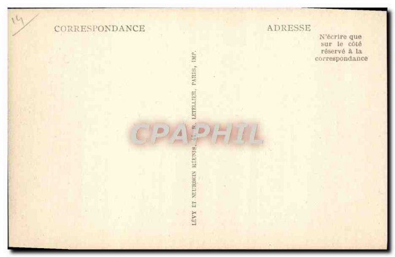 Old Postcard Riva Bella The descent to the sea