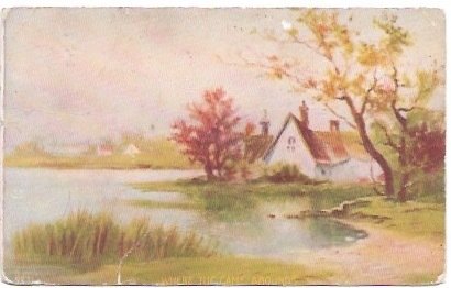 Post Card Scenery - Where the Game Abounds.  Mailed 1909