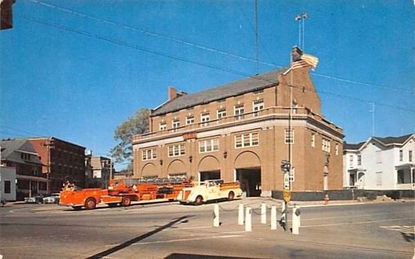 Central Fire House in Middletown, New York