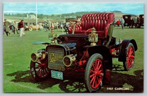 Vintage Automobile Car Postcard - 1907 Cadillac