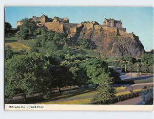 Postcard The Castle, Edinburgh, Scotland