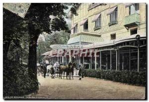 Old Postcard Bois De Boulogne The Pavilion Amenonville Horse Horse