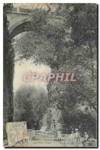 CARTE Postale Old Paris Buttes Chaumont The Font Fatal Children