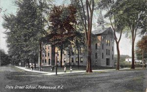 State Street School Hackensack New Jersey 1910c postcard