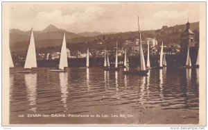 RP: EVAIN-les-BAINS (Hte-Savoi) -  France, 10-20s ; Panorama vu du lac - Les ...