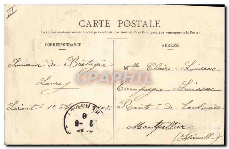 Old Postcard Folklore Beds Clots