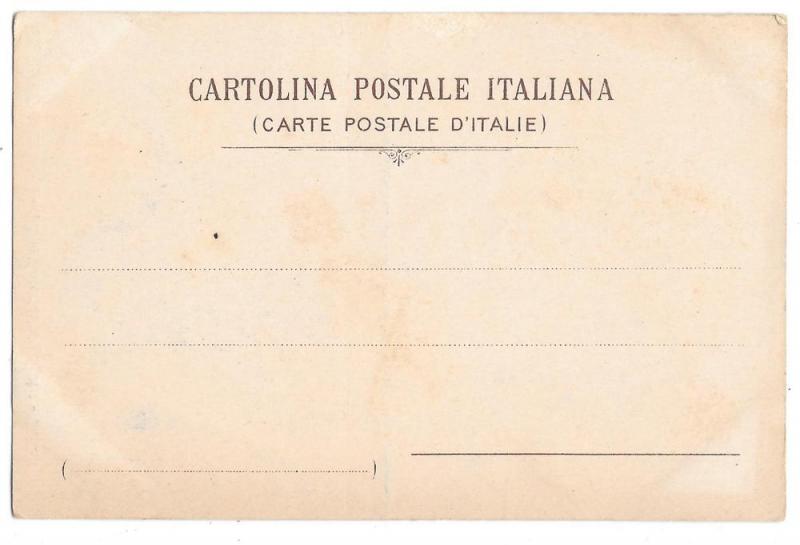 Italy Capri Faro di Tiberio Lighthouse of Tiberius Postcard