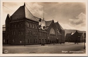 Norway Bergen Teater Vintage RPPC C209