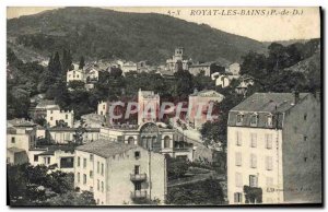 Old Postcard Royat Les Bains