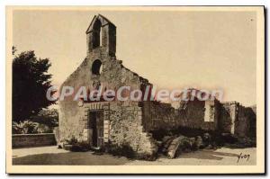 Old Postcard Les Baux B R Chapel of the Penitents