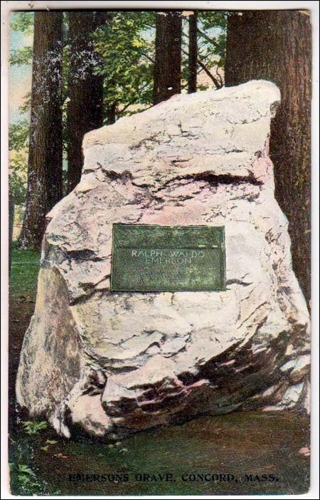 Ralph Waldo Emerson's Grave, Concord MA