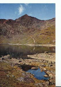 Wales Postcard - Snowdon from Llyn Llydaw - Caernarvonshire - Ref TZ8661