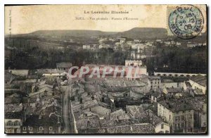 Postcard Old Lorraine Toul Illustree general view Tray Ecrouves