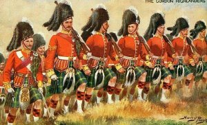 Postcard Tuck, The Gordon Highlanders by Artist Harry Payne.           Q5