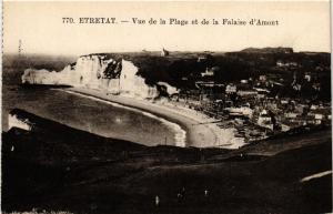 CPA ETRETAT-Vue de la Plage et de la Falaise d'Amont (269847)