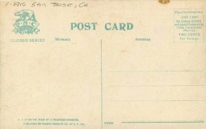 Astronomer's Lick Observatory Mt Hamilton California C-1910 Postcard 20-10056