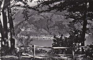 Switzerland Serpiano Ruhebank am Greneweg Blick Auf Morcote Photo