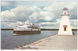M.v. PRINCE NOVA & Lighthouse , P.E.I. , Canada , PU-1968