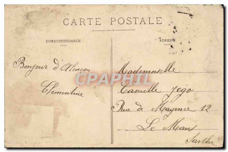 Old Postcard Alencon Vue Generale