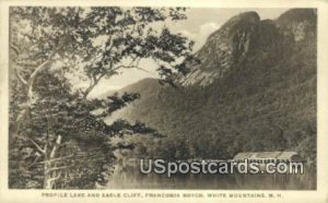 Profile Lake & Eagle Cliff, Franconia Notch in White Mountains, New Hampshire