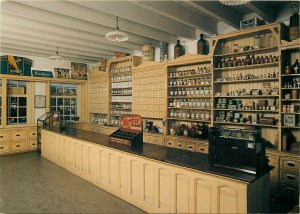 Arnhem Netherlands pharmacy interior postcard