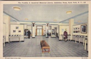 New York Hyde Park Franklin D Roosevelt Memorial Library Exhibition Room Curt...