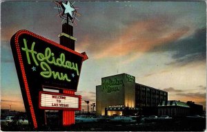 Postcard HOTEL SCENE Las Vegas Nevada NV AM9332