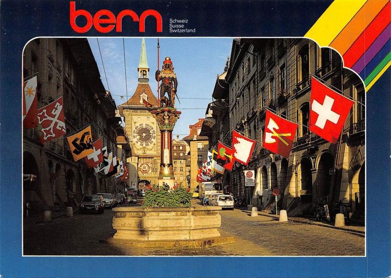 BF2656 bern car voiture switzerland fontaine zahringer