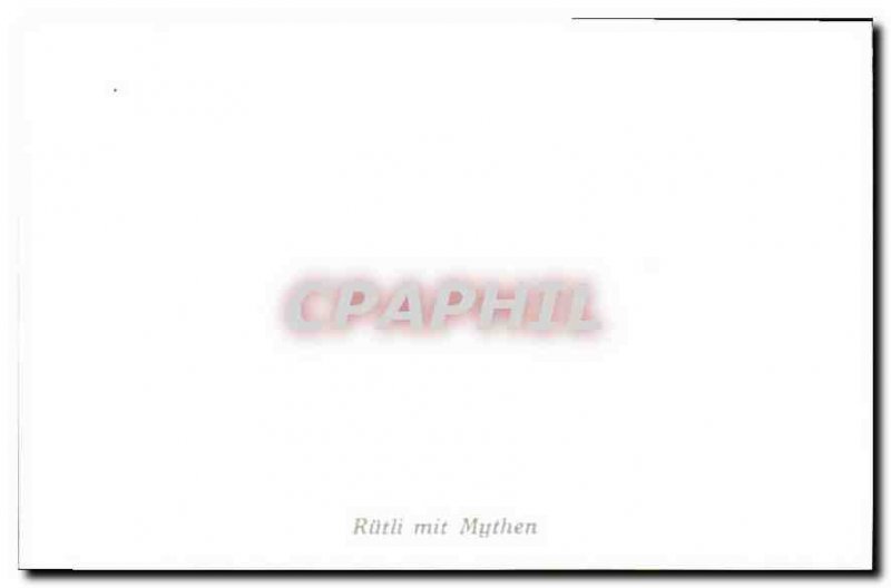 Modern Postcard Rutli mit Mythen